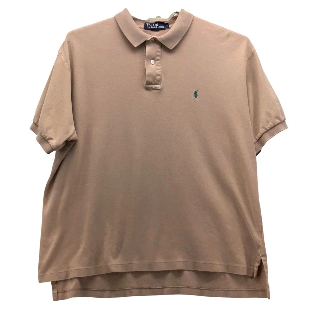 Polo Ralph Lauren‎ Polo Shirt Tan XL